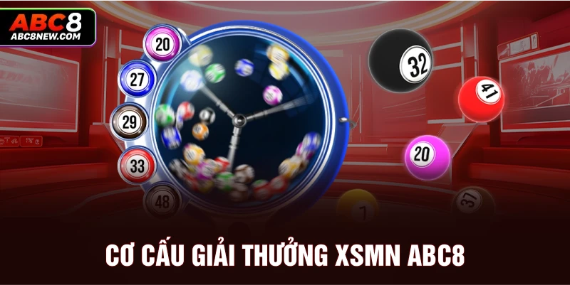 Cơ cấu giải thưởng XSMN ABC8