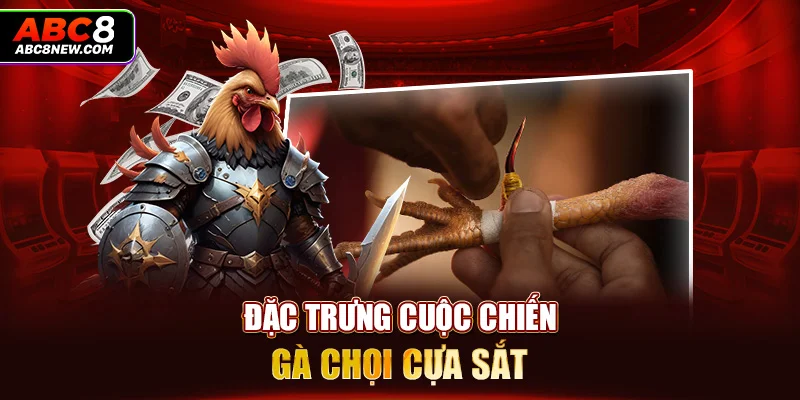 Đặc trưng cuộc chiến gà chọi cựa sắt