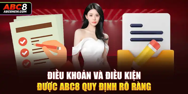 Điều khoản và điều kiện được ABC8 cam kết bảo mật dữ liệu hội viên